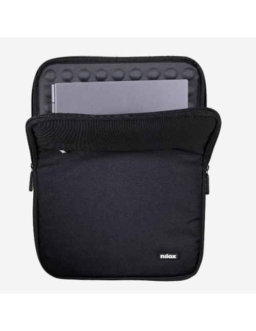 Funda nilox sleeve portatil 14.1 pulgadas negra