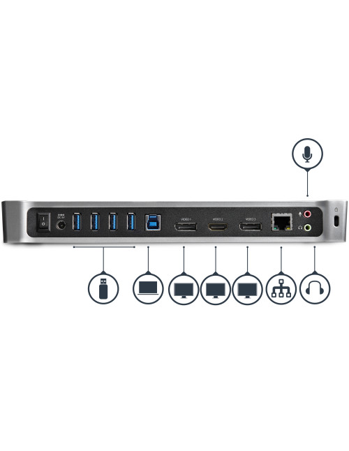 Docking station startech 13 en 1