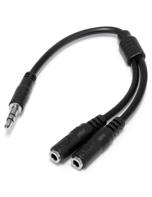 Cable jack 3.5mm startech 0.20m macho - hembra