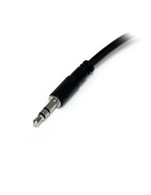 Cable jack 3.5mm startech 0.20m macho - hembra