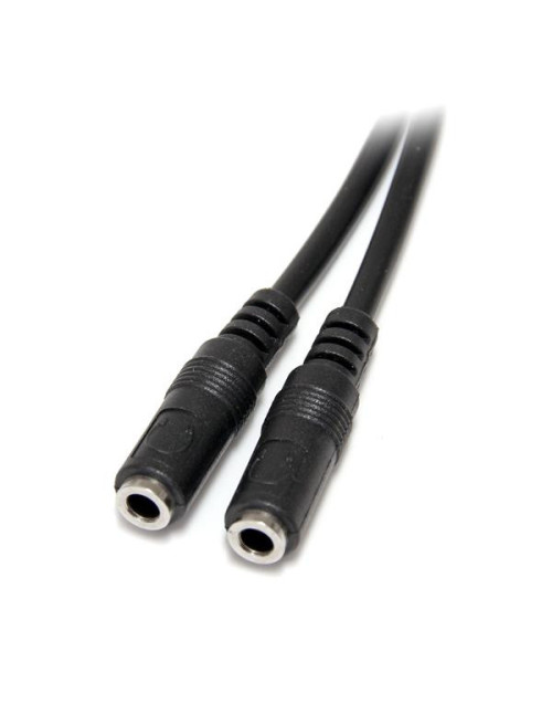 Cable jack 3.5mm startech 0.20m macho - hembra