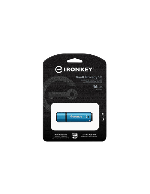Memoria usb 3.2 kingston 16gb ironkey