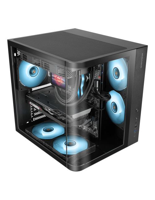 Caja ordenador mars gaming mccurv atx