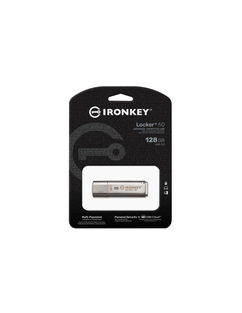 Memoria usb 3.2 kingston 128gb ironkey