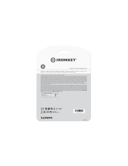 Memoria usb 3.2 kingston 128gb ironkey
