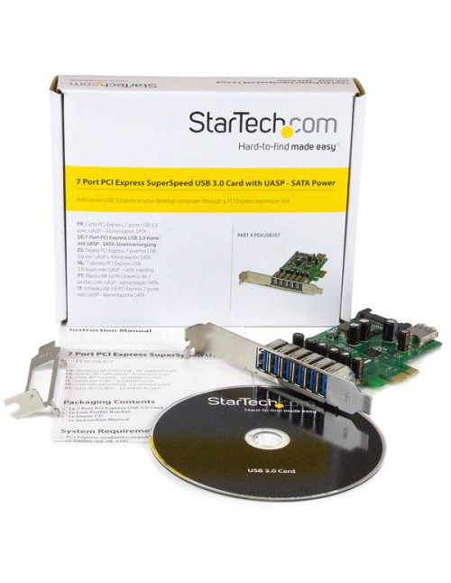 Tarjeta pci express 2.0 startech 7x