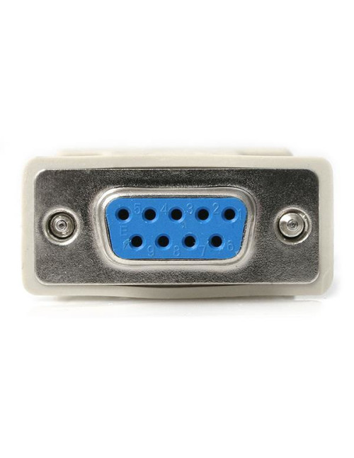 Adaptador rs232 startech hembra - hembra