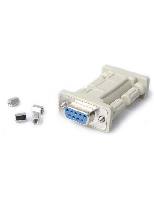 Adaptador rs232 startech hembra - hembra
