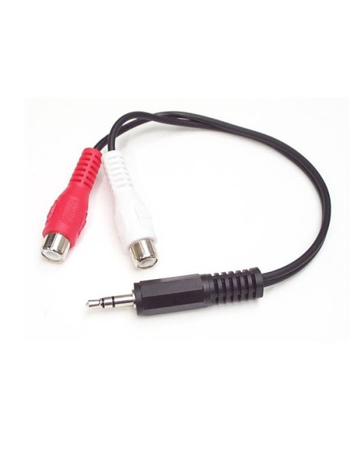 Cable mini jack 3.5mm startech 0.15m