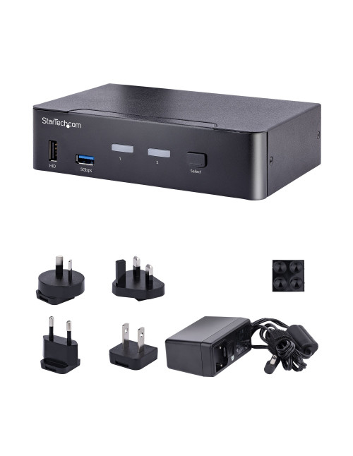 Switch kvm startech sv231dpuca 11 puertos