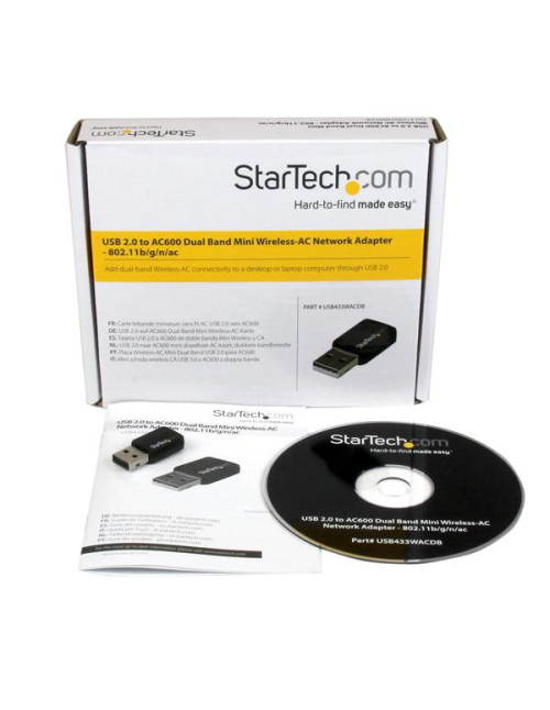 Adaptador wifi usb 2.0 startech usb433wacdb