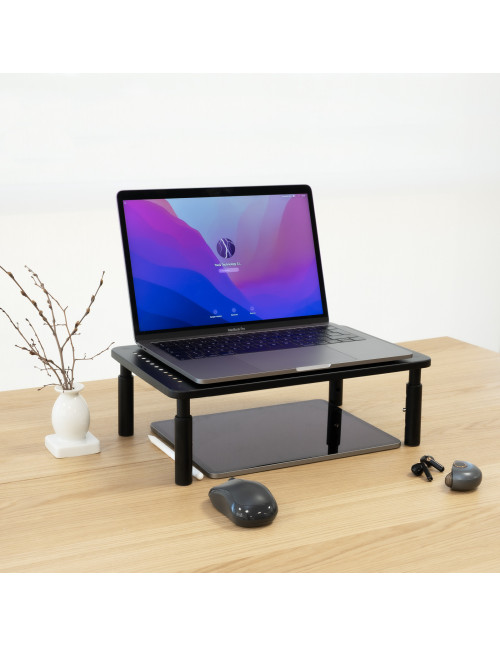 Elevador soporte monitor tooq tqmr081 negro