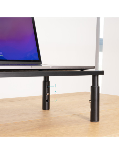 Elevador soporte monitor tooq tqmr081 negro