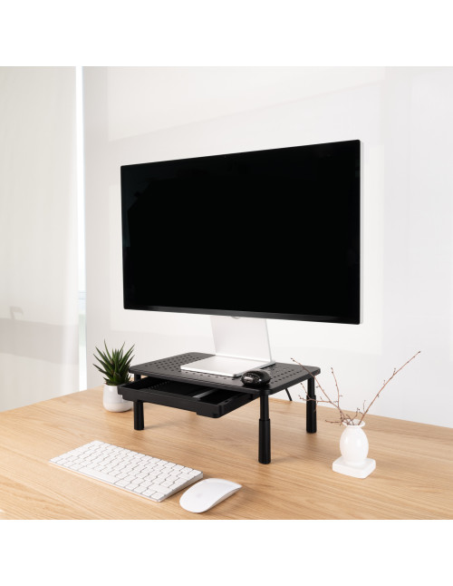 Elevador soporte monitor tooq tqmr087 negro