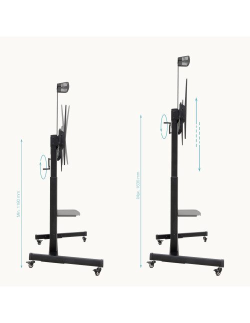 Soporte suelo con ruedas tooq aquiles