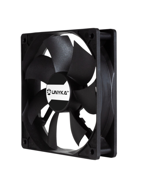 Ventilador caja unykach 120mm negro