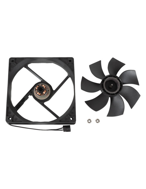 Ventilador caja unykach 120mm negro