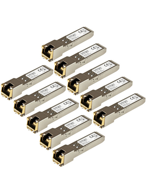 Modulo transceptor sfp startech j8177c10pkst 10