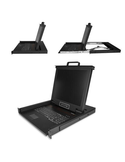Kit montaje kvm startech rack 17 pulgadas