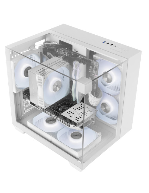 Caja ordenador mars gaming mcvisionmw matx
