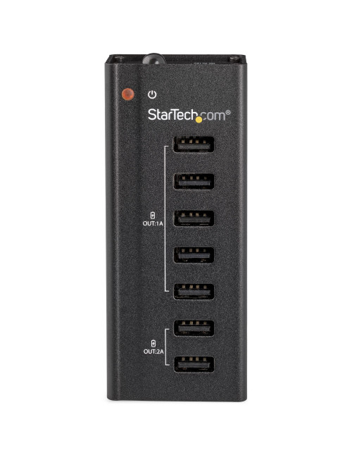 Estacion carga usb startech 7 puertos