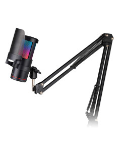 Micrfono mars gaming mmicsc argb negro