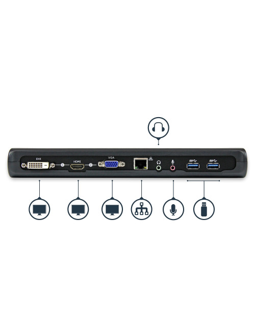 Docking station startech 10 en 1