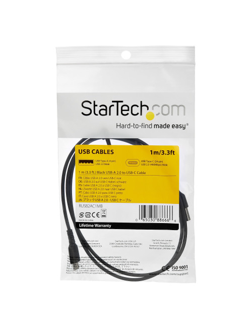 Cable usb tipo c startech 1m