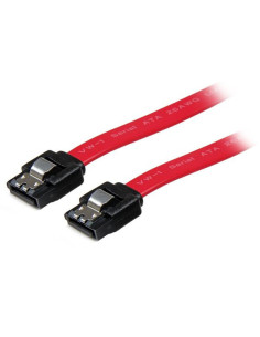 Cable sata startech 0.30m macho - macho rojo