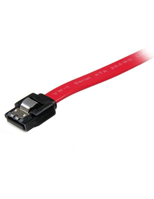 Cable sata startech 0.30m macho - macho rojo