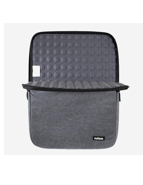 Funda nilox sleeve portatil 15.6 pulgadas gris