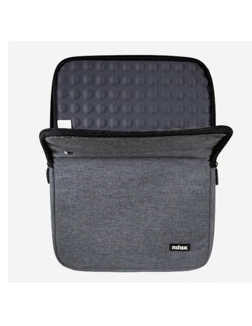Funda nilox sleeve portatil 15.6 pulgadas gris