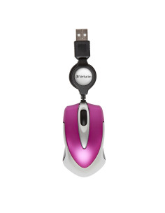 Raton verbatim go mini rosa
