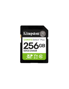 Tarjeta memoria sdxc 256gb kingston canvas