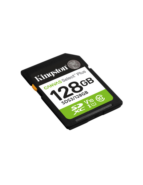 Tarjeta memoria sdxc 128gb kingston canvas
