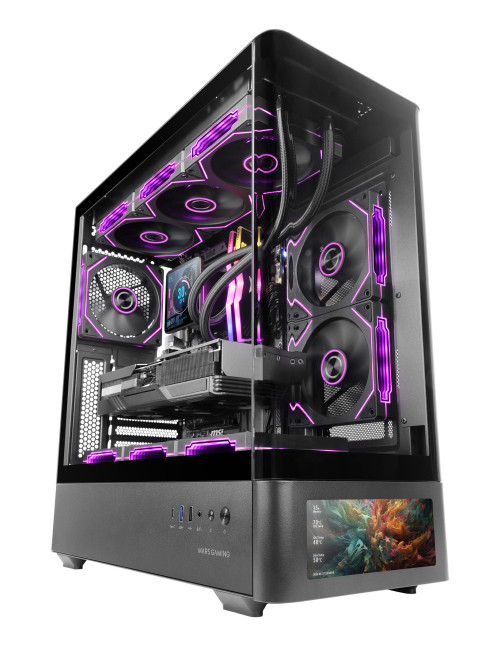 Caja ordenador mars gaming mclcdpro atx