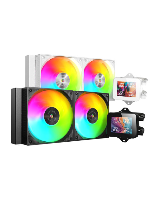 Kit refrigeracion liquida mars gaming mlvision240w