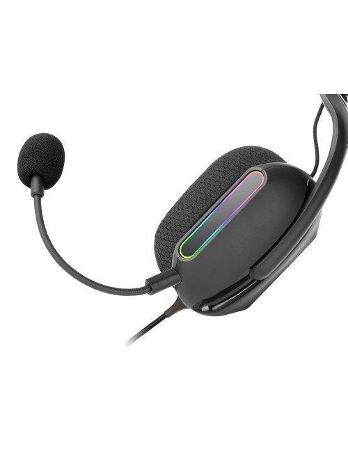Auriculares mars gaming mhpro argb negro