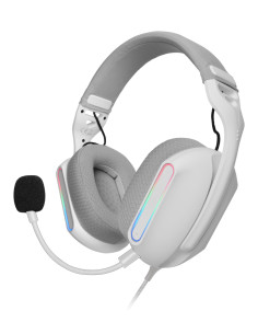 Auriculares mars gaming mhpro argb blanco