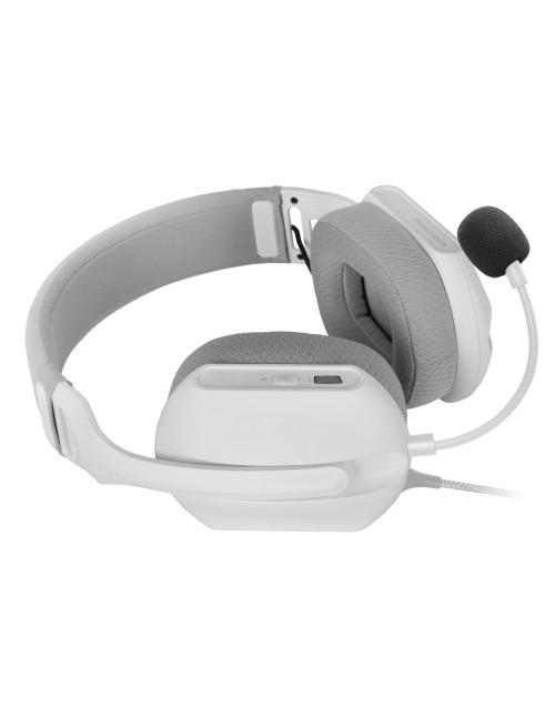 Auriculares mars gaming mhpro argb blanco