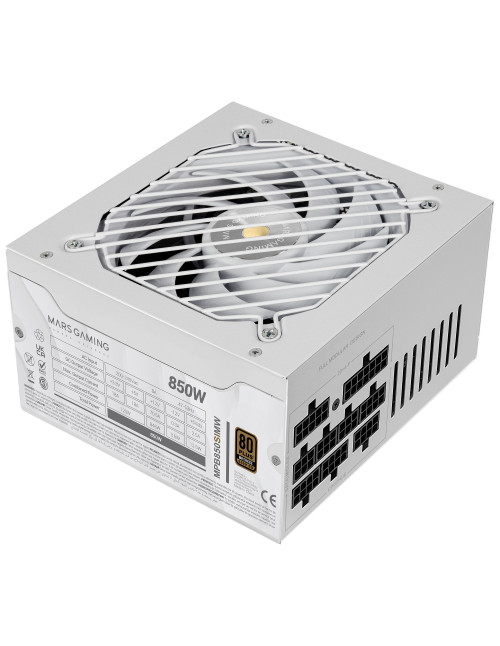 Fuente alimentacin mars gaming mpb850simw atx