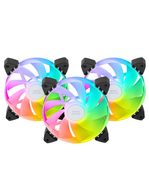 Ventilador mars gaming mf3ar argb 3x