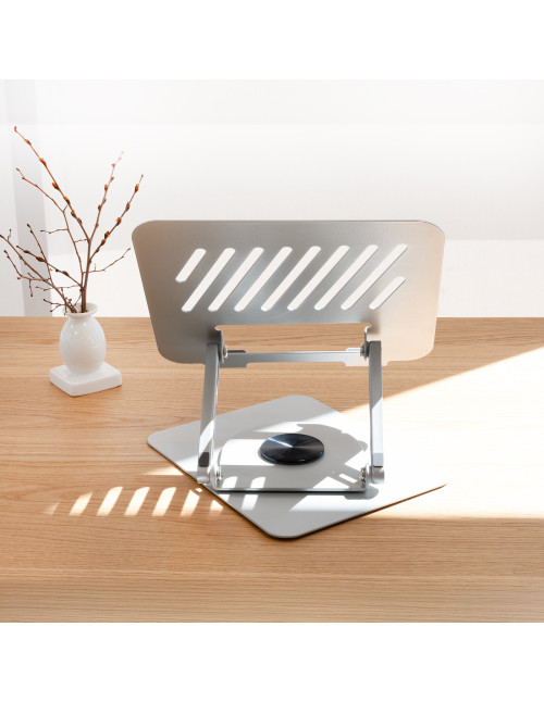 Soporte base elevador tooq portatil 17 pulgadas