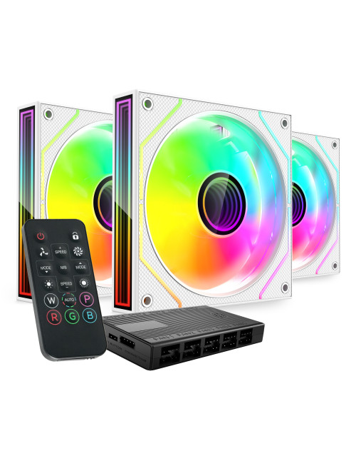 Ventilador caja mars gaming mf3dprokit argb