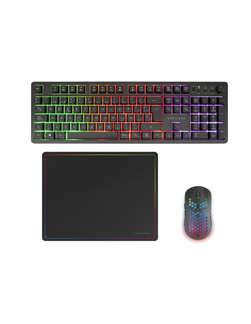Teclado + raton mars gaming mcpwxes