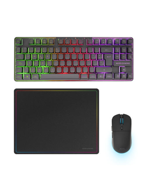 Teclado + raton mars gaming mcpwtkles