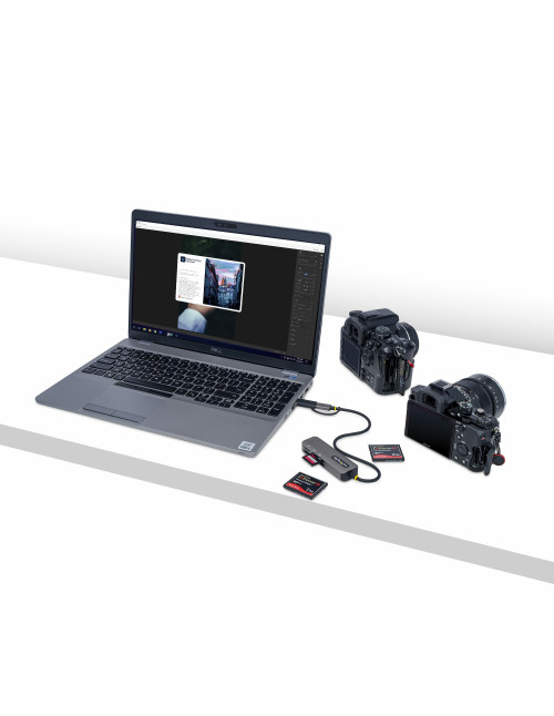 Lector tarjetas flash usb tipo a