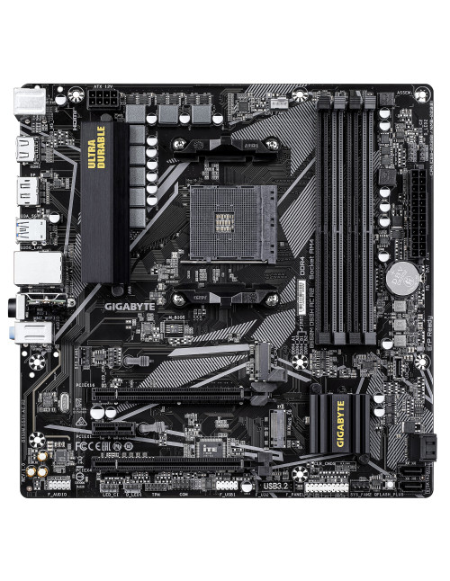 Placa base gigabyte b550m ds3h ac