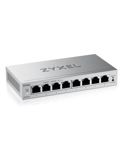 Switch 8 puertos zyxel gs1200 - 8v3 8xgbe
