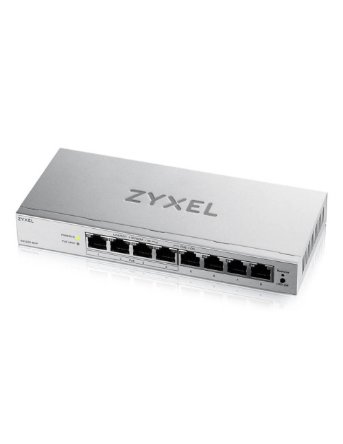 Switch 8 puertos zyxel gs1200 - 8hpv3 8xgb